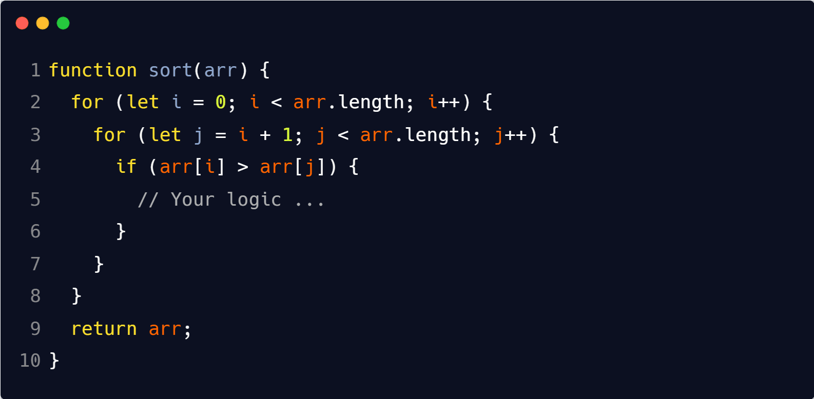 Linear and Binary algorithms in JavaScript