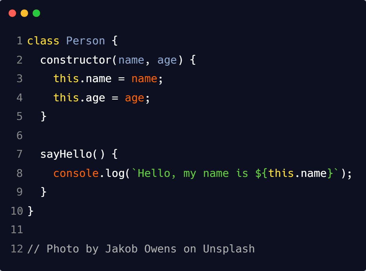 JavaScript Classes - with code examples | Amin Charoliya