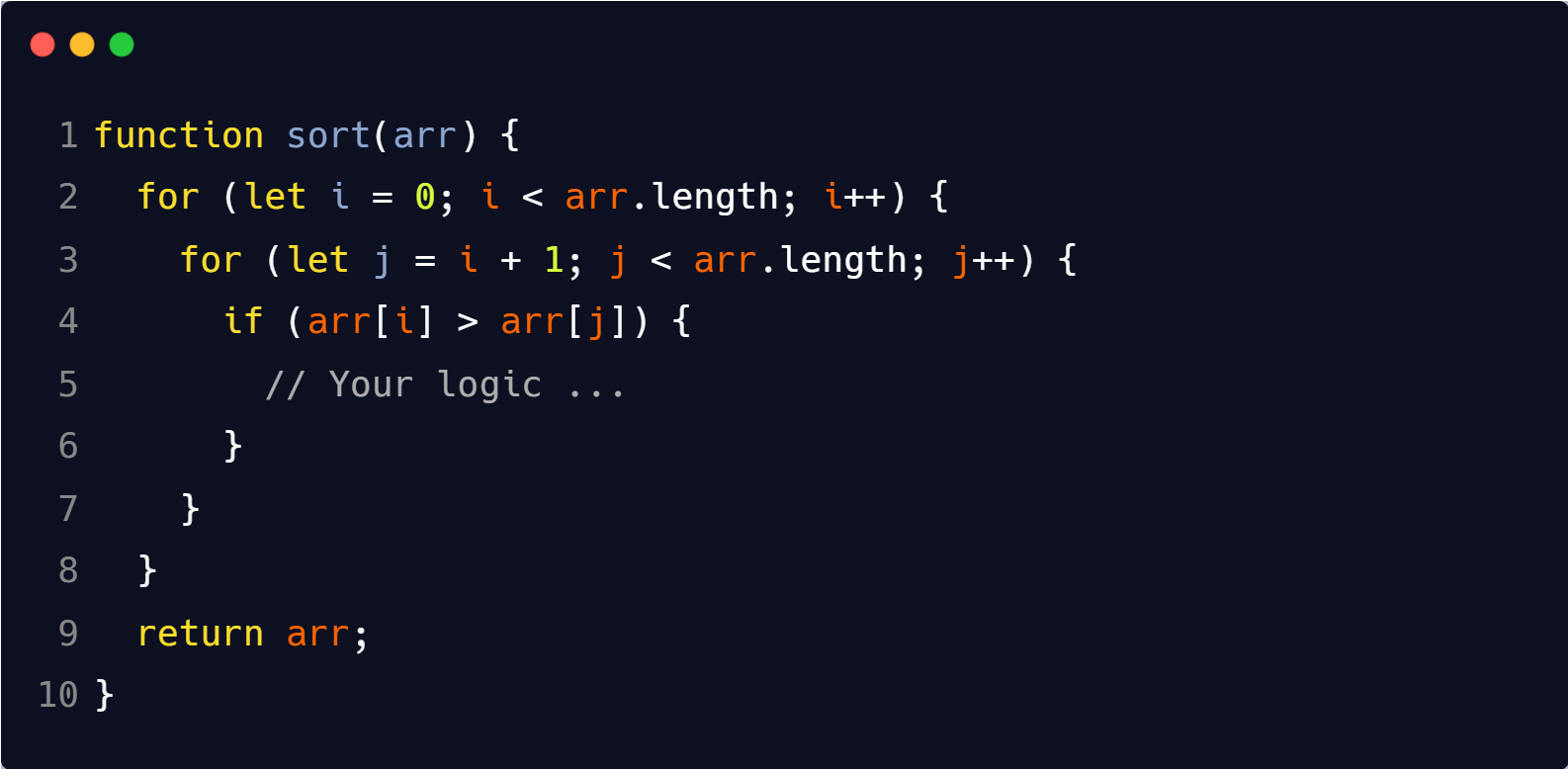 Linear and Binary algorithms in JavaScript